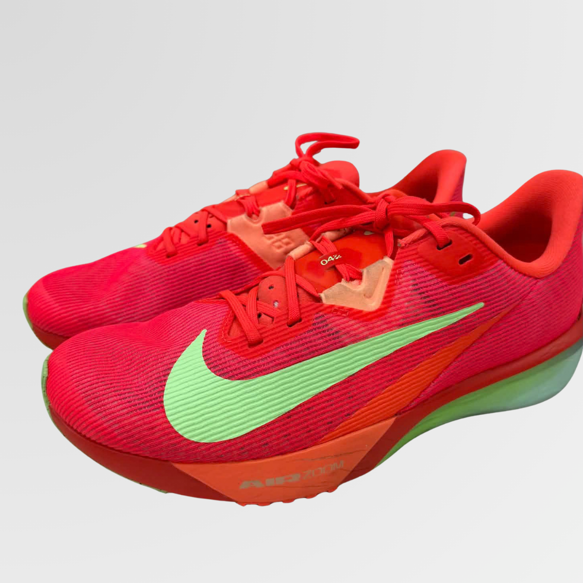 Nike Air Zoom Rival Fly 4 Road Racing Shoe - Slightly Used with box - Bright Crimson - US9 / UK8 / EU42.5