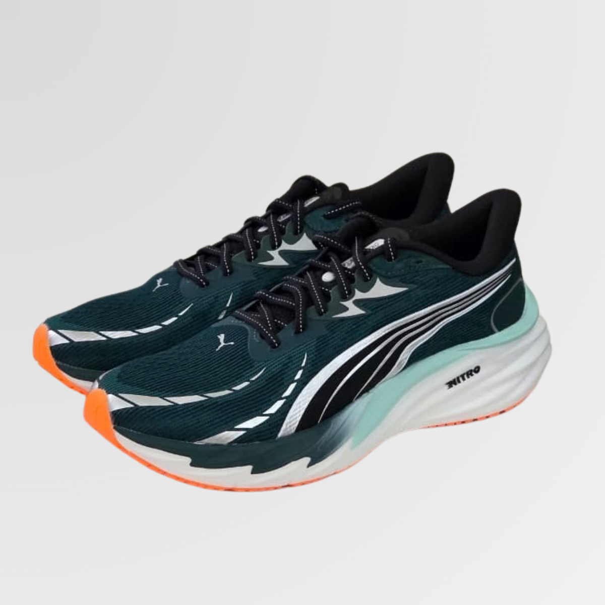 PUMA Velocity NITRO™ 4 Green Terrain - New with box - Heat Fire - US9.5 / UK8.5 / EU42.5
